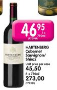 Hartenberg Cabernet Sauvignon/Shiraz-750ml