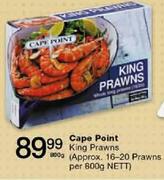 Cape Point King Prawns-800g