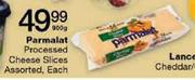 Parmalat Processed Cheese Slices Assorted-900g Each
