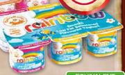 DairyBelle Rainbow Low Fat Yoghurt-6x100 Per Pack