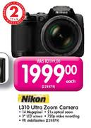 Nikon L310 Ultra Zoom Camera