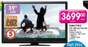 Sinotec Full HD LCD TV(99cm)-39"