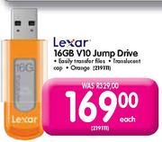 Lexar V10 Jump Drive-16GB (219111) Each