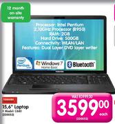 Toshiba Laptop-15.6" (220052) Each