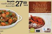 Royale Hot Puddings Assorted