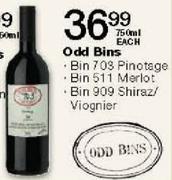 Odd Bins Bin 909 Shirag/Viognier-750Ml