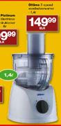 Ottimo 2-Spread Voedselverwerker-1.4ltr Elk
