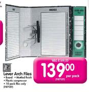 Lever Arch Files-Per 10's Pack
