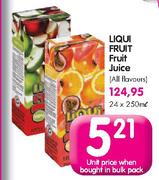 Liqui Fruit Juice-250ml Each