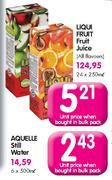 Aquelle Still Water-500ml Each