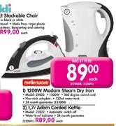 Mellerware Adam Corded Kettle-1.7l