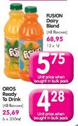 Oros Ready To Drink-300ml Each