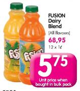 Fusion Dairy Blend-1l Each