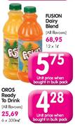 Oros Ready To Drink-6x300ml