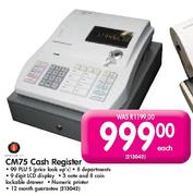CM75 Cash Register