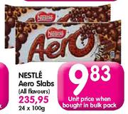 Nestle Aero slabs-24x100g