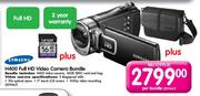 Samsung H400 Full HD Video Camera Bundle-Per Bundle