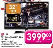 LG 32"(81cm)Full HD Slim LED TV-Each