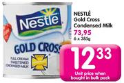 Nestle Gold Cross Condensed Milk-385g Each