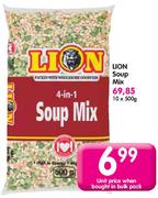 Lion Soup Mix-500g Each