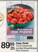 Cape Point Cut & Deveined Jumbo Mozambique Pink Prawns-700gm