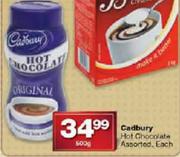 Cadbury Hot Chocolate Assorted Each-500g