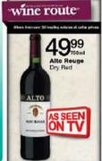 Alto Rouge Dry Red-750ml