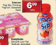 Danone Yog Sip Drinking Yoghurt Assorted Each-300g