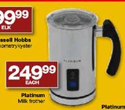Platinum Milk Frother-Each