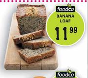 Foodco Banana Loaf