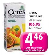 Ceres Fruit Juice-24x200ml