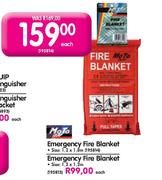 Moto Emergency Fire Blanket-1.2x1.2m