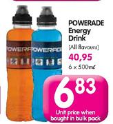 Powerade Energy Drink-6x500ml