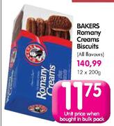 Bakers Romany Creams Biscuits-200g
