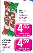 Cadbury Crunchie Large-48's