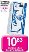 Grand-Pa Headache Powders-10's