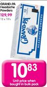 Grand-Pa Headache Powders-12 x 10's