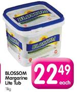 Blossom Margarine Lite Tub-1 Kg Each