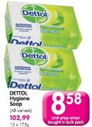 Dettol Hygiene Soap-175gm Each