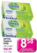 Dettol Hygiene Soap-12 x 175gm