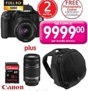 Canon 600D Twin Lens Bundle 250mm