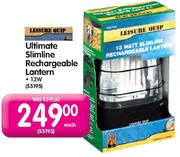 Leisure Quip Ultimate Slimline Rechargeable Lantern-Each