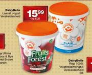 Dairybelle Laevet Jogurt Verskeidenheid-1kg Elk