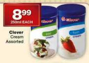 Clover Cream Assorted-250ml Each