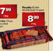 Royalty Butter Shortbread Fingers-210g