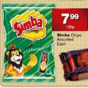 Simba Chips Assorted Each-125g
