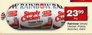 Rainbow Simply Chicken Polony Assorted, Each-1kg