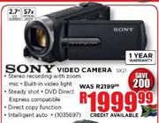 Sony Video Camera (SX21)