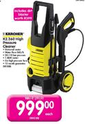 Karcher K2.360 High Pressure Cleaner-Each