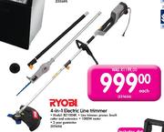 Ryobi 4-in-1 Electric Line Trimmer-Each